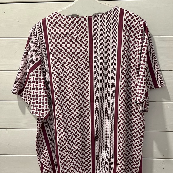 NWOT: Bold Geo-Print BloomChic Top – Plus Size US 18-20 ❤️ - Picture 9 of 11